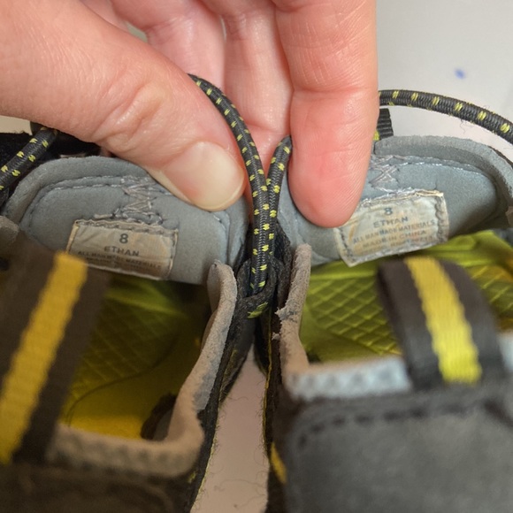 Eddie Bauer bump toe sandals grey and black size 8 - Picture 12 of 12